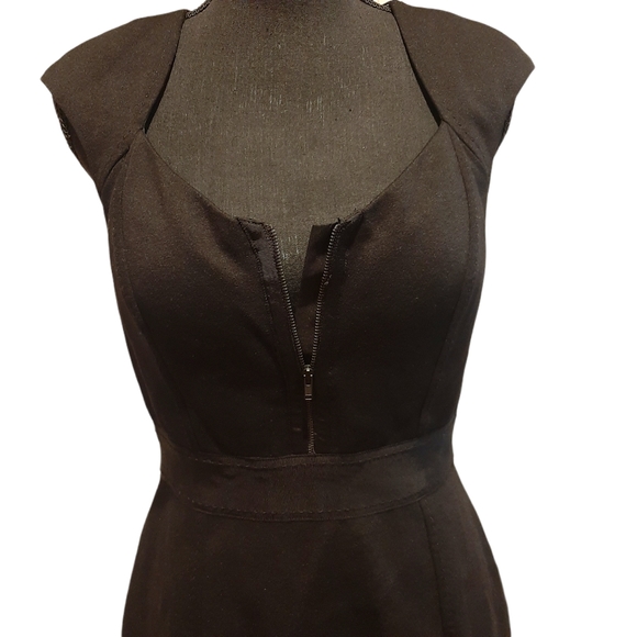 *SOLD* White House Black Market 2 Zippers Dress- SZ 6 - Picture 5 of 16